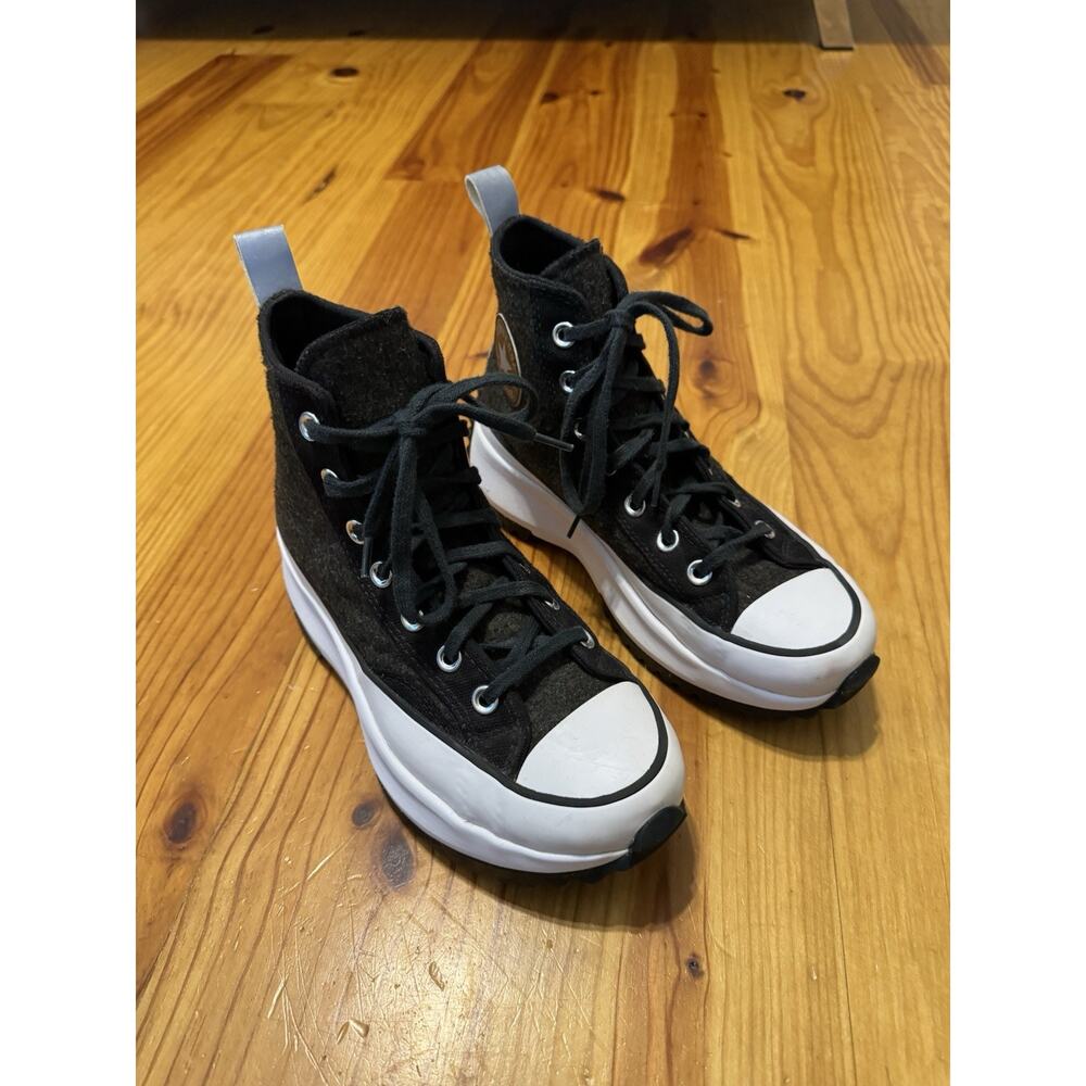 🔥 Converse Chuck Taylor All Star Run Star Hike High Black Ice SIZE M 5 W 6.5 - Picture 7 of 13